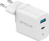 Ancus Φορτιστής Χωρίς Καλώδιο με Θύρα USB-A και Θύρα USB-C 30W Power Delivery Λευκός (73090) Ancus Φορτιστής Χωρίς Καλώδιο με Θύρα USB-A και Θύρα USB-C 30W Power Delivery Λευκός (73090)